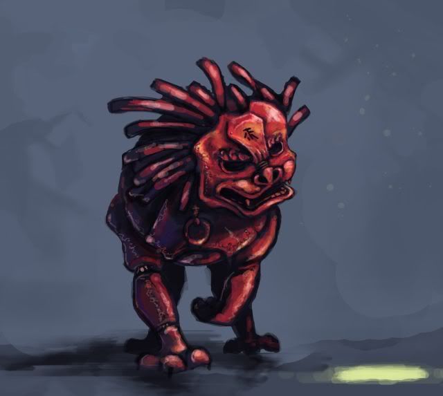 DSG 1312: Sci-Fantasy: CYBER CORP. GROUNDS ARE PATROLLED BY MECHANIZED FU LIONS (獅) DSG 1312: Sci-Fantasy: CYBER CORP. GROUNDS ARE PATROLLED BY MECHANIZED FU LIONS (獅)