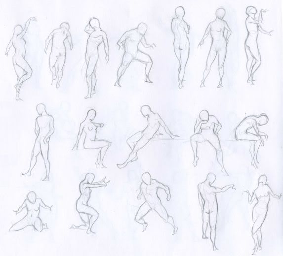 Spartan Camp #43 - 50 gestures + Optional Study of "4 cubes in perspective" Spartan Camp #43 - 50 gestures + Optional Study of "4 cubes in perspective"