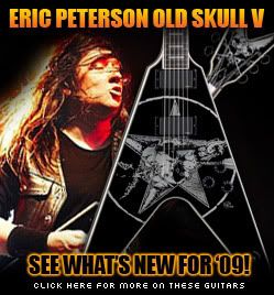 Dean Eric Peterson Signature Guitar Old Skull V Info