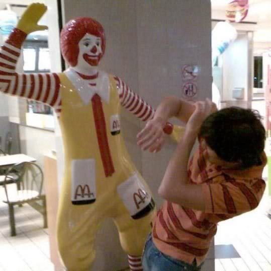 Gag Photography Photograph McDonalds Abuse