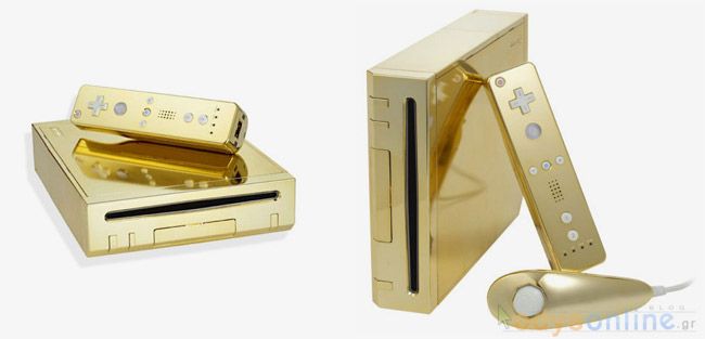 Wii made of Gold...
