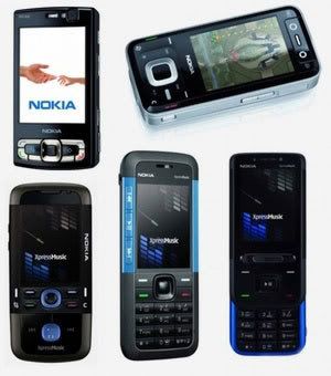 Πολλά Νέα Τηλέφωνα από την Nokia