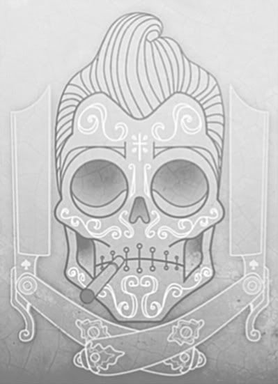 mexican sugar skull tattoo designs. Mexican sugar skulls that
