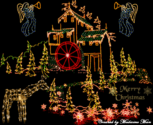AnimatedChristmasHouseLights.gif picture by Lilith_RJ_album