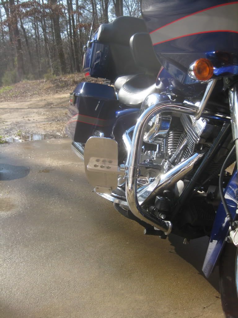 My one off highway "pegs" Road Glide
