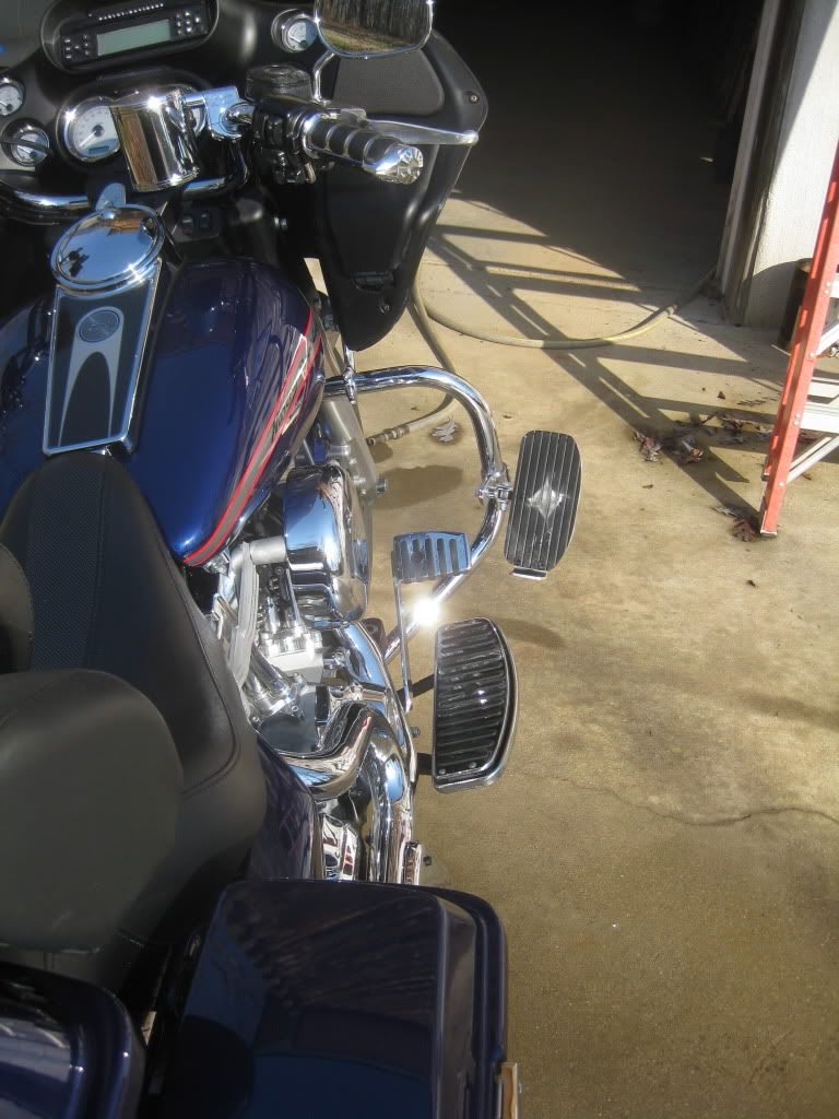 My one off highway "pegs" Road Glide