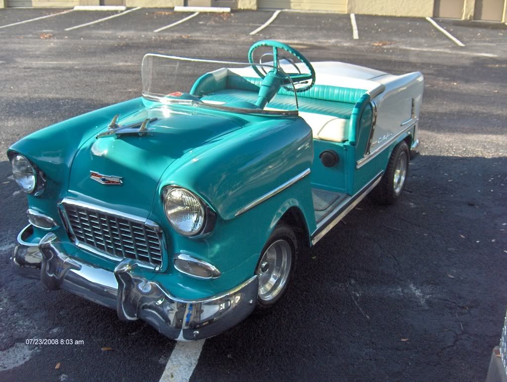 Chevy Belair Golf Cart