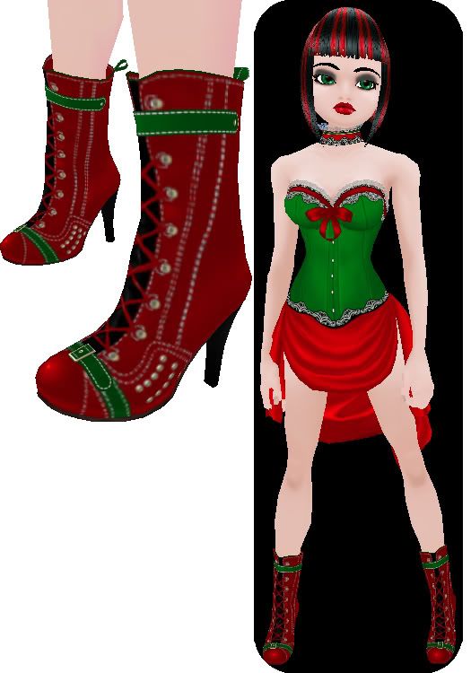 Christmas Yule Spirit Party Boots