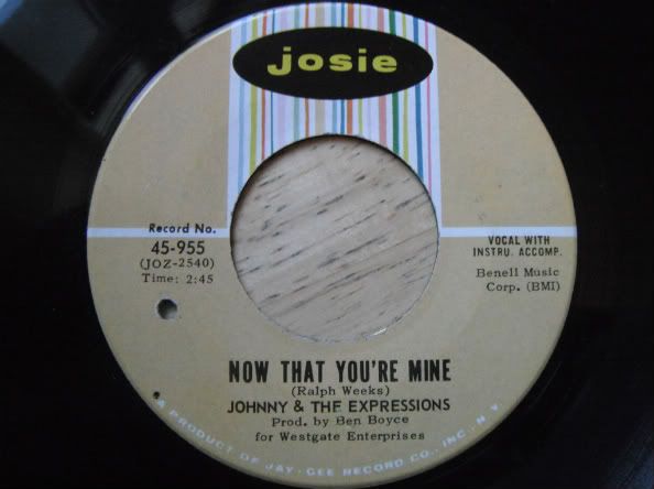 johnny and the expressions,josie,soul,7",45's,radio,podcast,mixes
