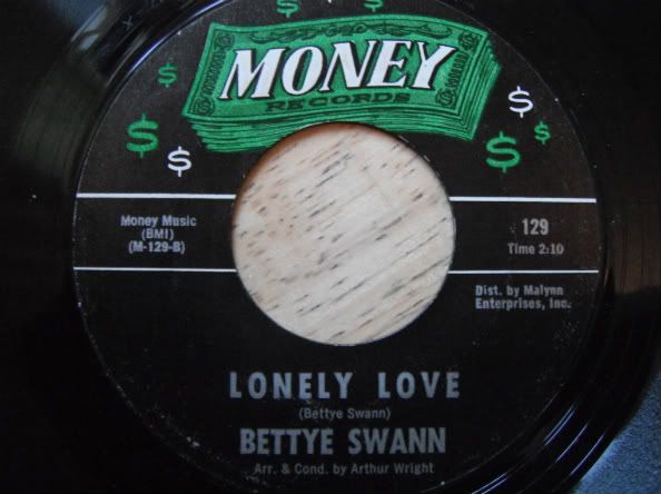 bettye,swann,lonely,love,money,northern soul,45's,mixes,7",vinyl,jus me,cork
