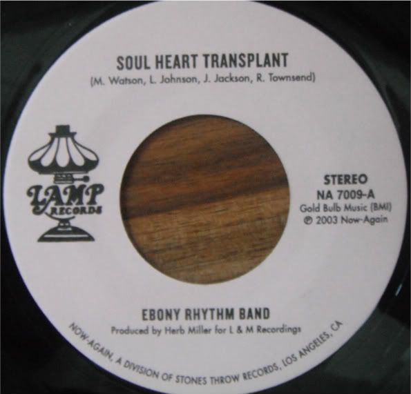 ebony rhythm band,soul,heart,transplant,stones throw,7",mixes,radio