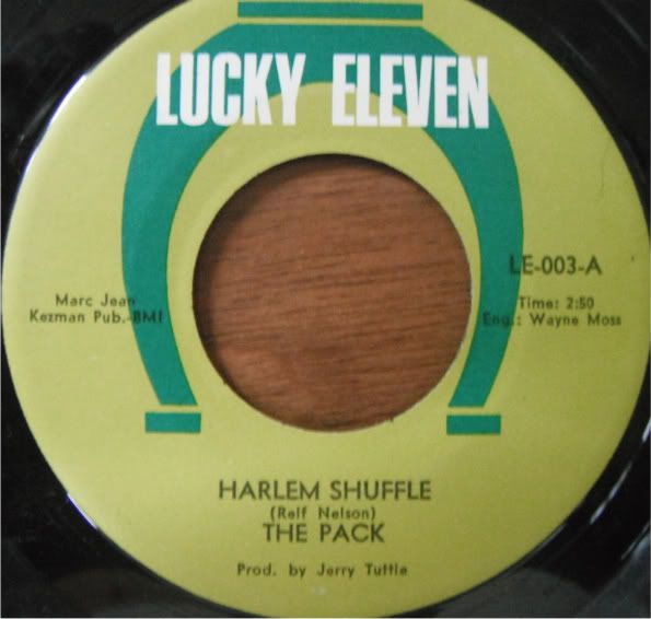 the pack,harlem shuffle,7",45's,grand funk,mixes