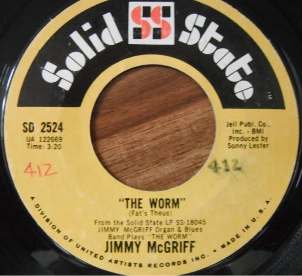 jimmy mcgriff,the worm,breaks,funk,jazz,7",vinyl,records