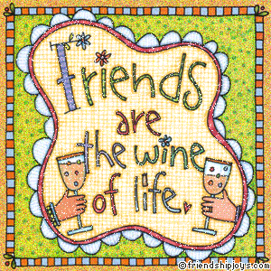 Friends Glitter Graphic