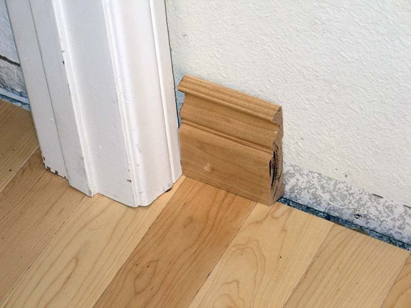 Gap Between Wood Floor And Baseboard