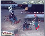 8/11/2006 - Matt Stevens wins an exciting mixed-motor exhibition race at Oswego Speedway's Dirt Track.