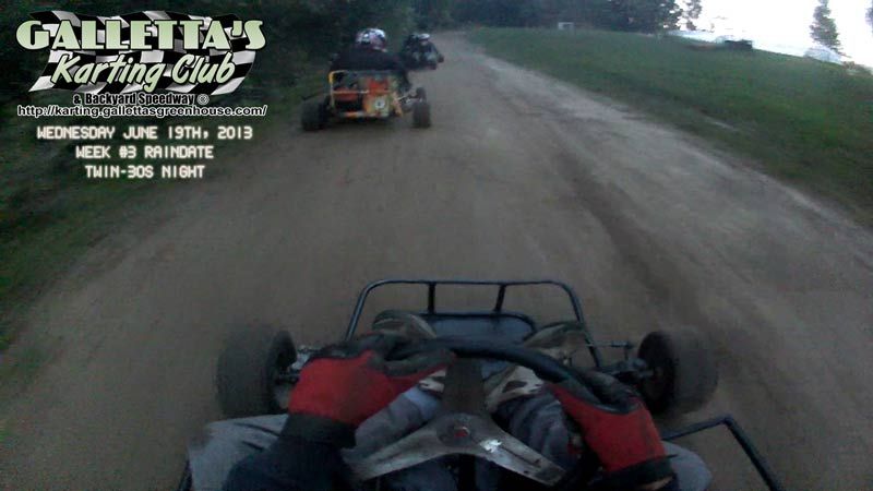 Oswego Karting 6/19/2013 Mid-Week Twin Features!