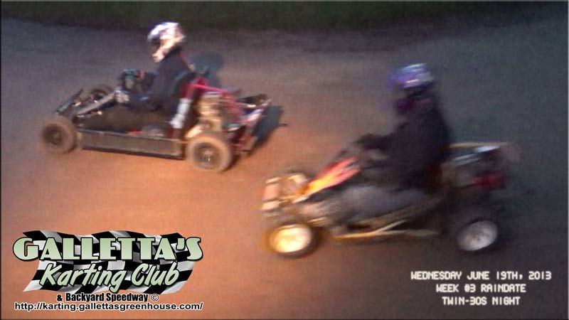 Oswego Karting 6/19/2013 Mid-Week Twin Features!