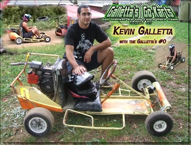 Kevin Galletta - Galletta's #0 kart