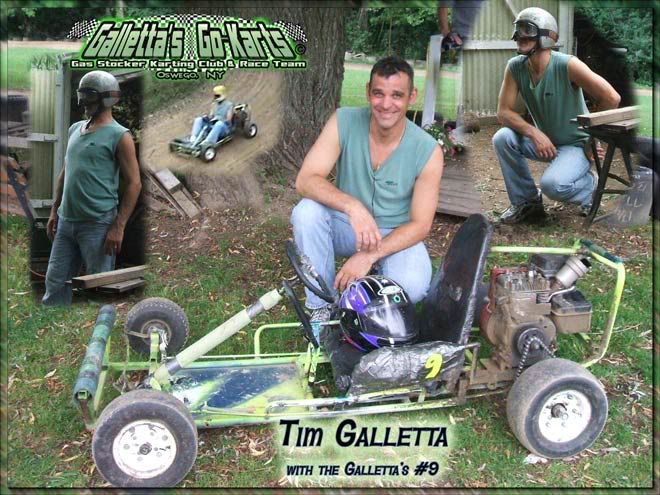 Tim Galletta - Galletta's #9 kart