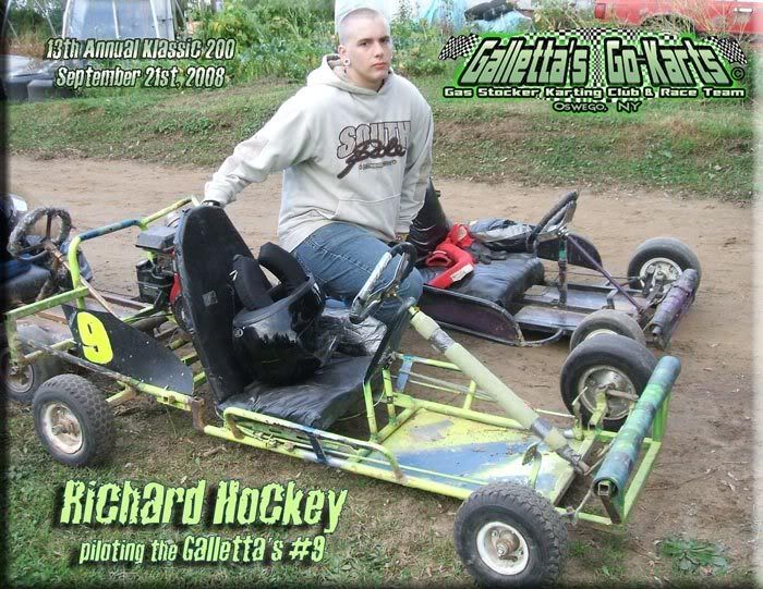 Richard Hockey in the Galletta's #9 at Galletta's '08 Klassic