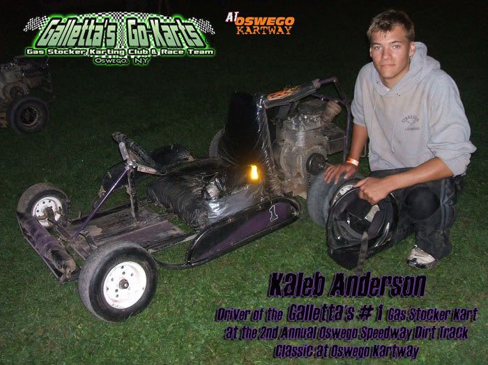 Galletta's #1 - Kaleb Anderson (2008 Oswego Speedway Dirt Classic)
