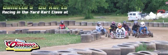 Scroll down to see: Galletta's Karts at Oswego Speedway