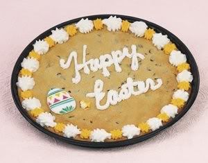 Happy Easter Big Cookie - Brownie