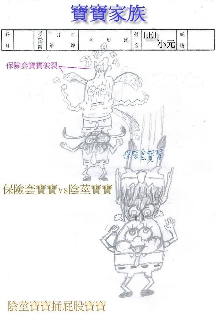 [原創]寶寶傢族(海綿寶寶的親戚) +18禁