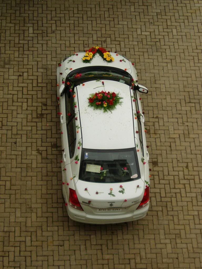 indian wedding car decorations