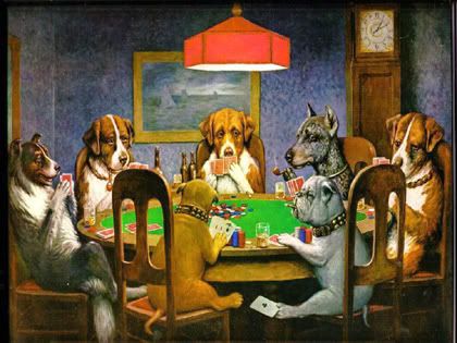 dogsplaypokerpost.jpg picture by tuckgraph