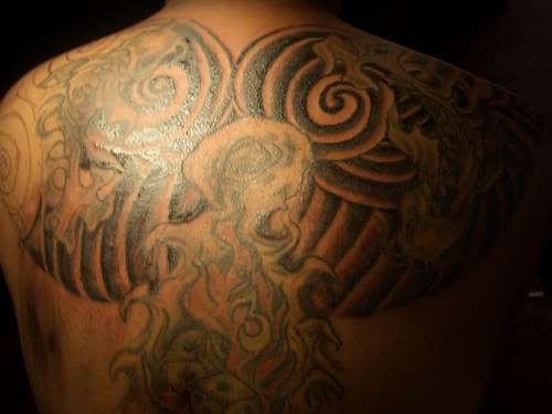 Tattoo Art Back Pieces