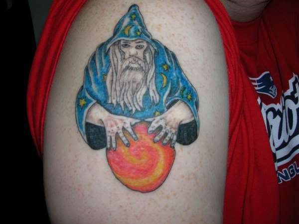 wizard tattoo images