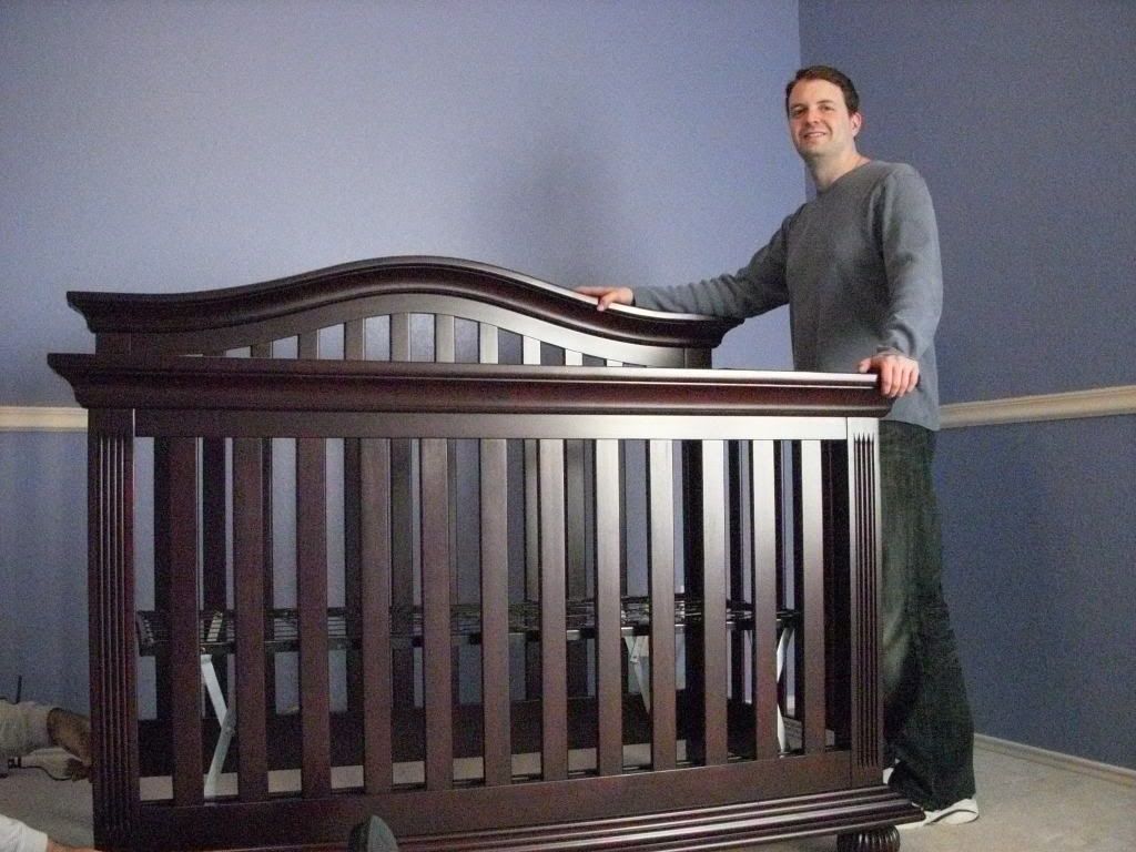 Matt and crib