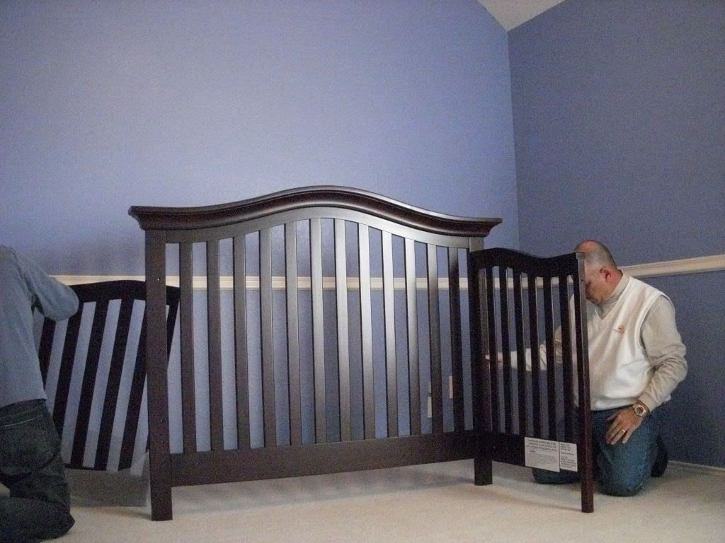 Dad and Crib