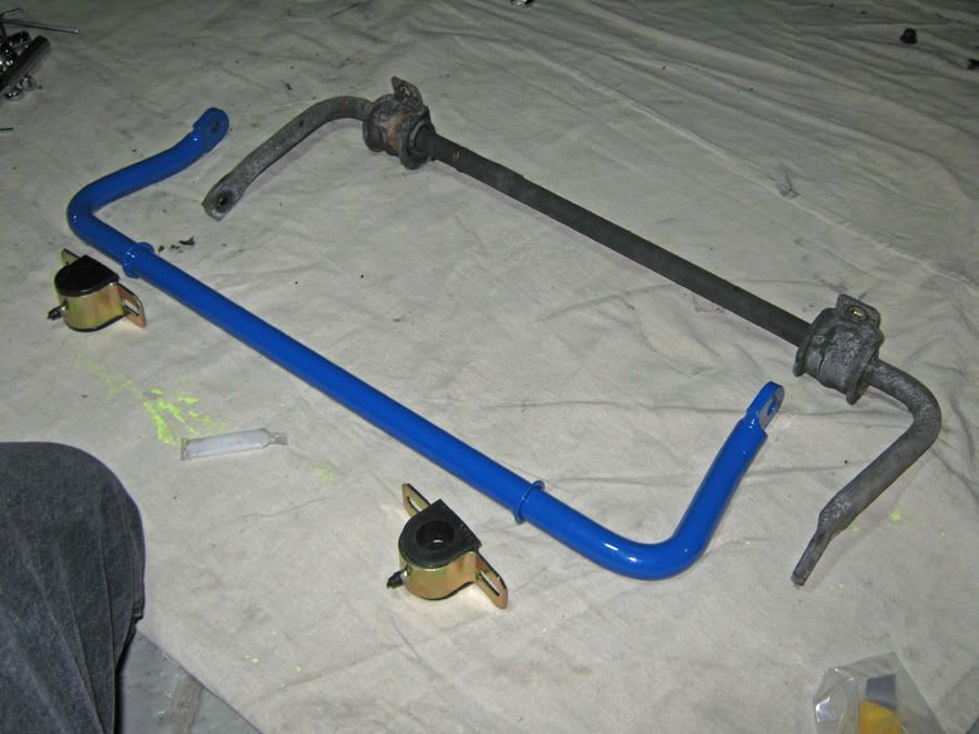 This is in comparison with the Elevate sway bar.
