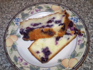 blueberry bread done