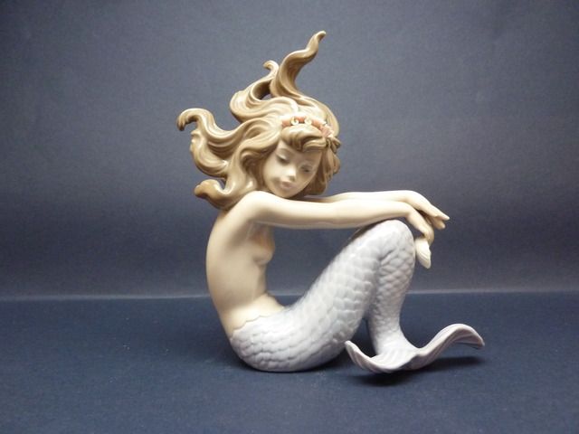 lladro illusion mermaid