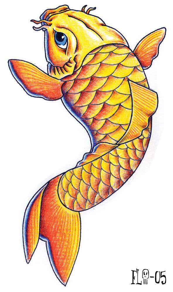 kissing fish tattoo. images Sexy Koi Fish Tattoos 2