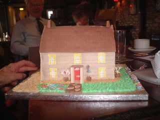 House Cake - House front by Trudy Gillard