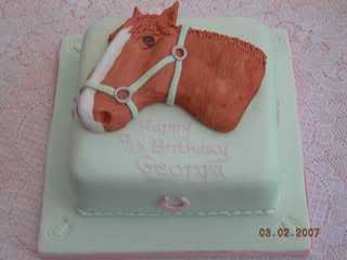 Horse Birthday Cake on Was Keen Horse Rider And Was Really Pleased With Finished Cake