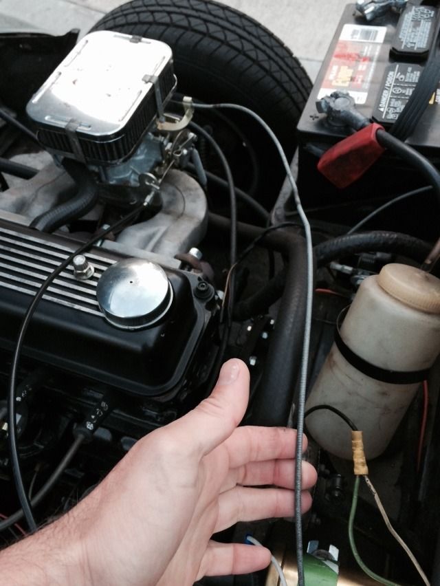 Tips on routing the er choke cable Spitfire & GT6 Forum The