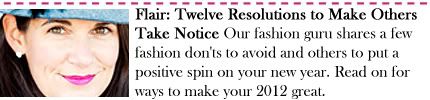 Flair: Twelve Resolutions to Make Others Take Notice