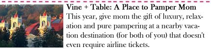 Vine + Table: Pamper Mom in French Lick, Indiana