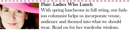 Flair: Ladies Who Lunch