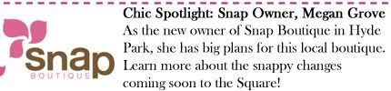 Chic Spotlight: Snap Owner, Megan Grove