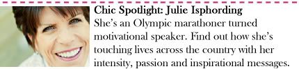 Chic Spotlight: Former Olympian Julie Isphording
