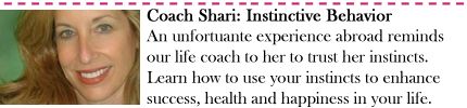 Coach Shari: Instinctive Behavior