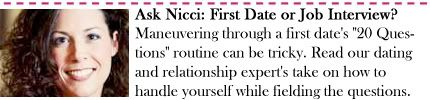 Ask Nicci: First Date or Job Interview?