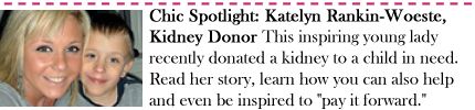 Chic Spotlight: Katelyn Rankin-Woeste, Kidney Donor